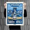 Phenom Gallery KC Royals/NY Yankees Matchup 18" x 24" Deluxe Framed Serigraph